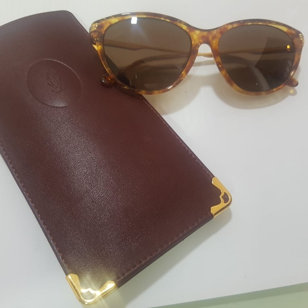 Cartier cat eye eclat vintage sunglasses